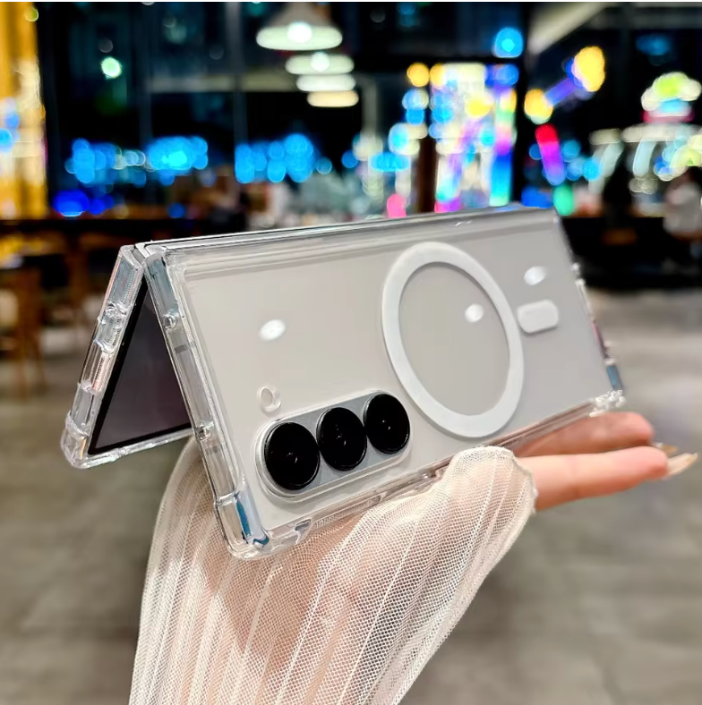 Coque Magnétique Transparente iPhone & Samsung