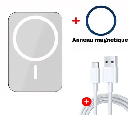 SlimCharge Pro – batterie externe magnétique