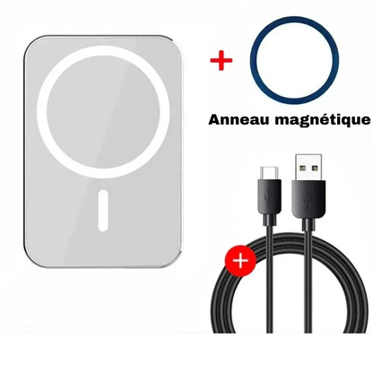 SlimCharge Pro – batterie externe magnétique