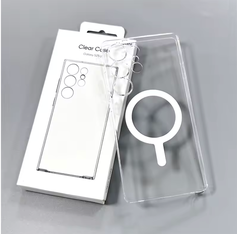 Coque Magnétique Transparente iPhone & Samsung