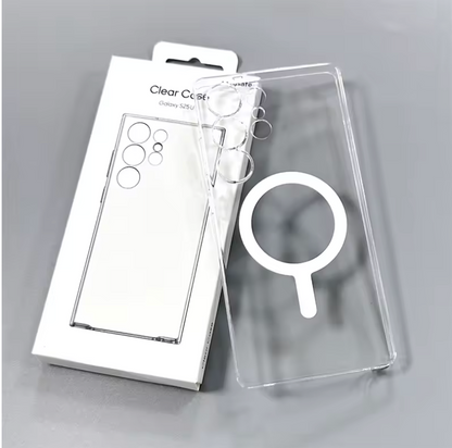 Coque Magnétique Transparente iPhone & Samsung
