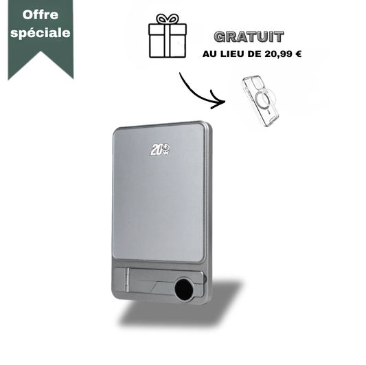 Flux — Batterie externe sans fil ultra-fine